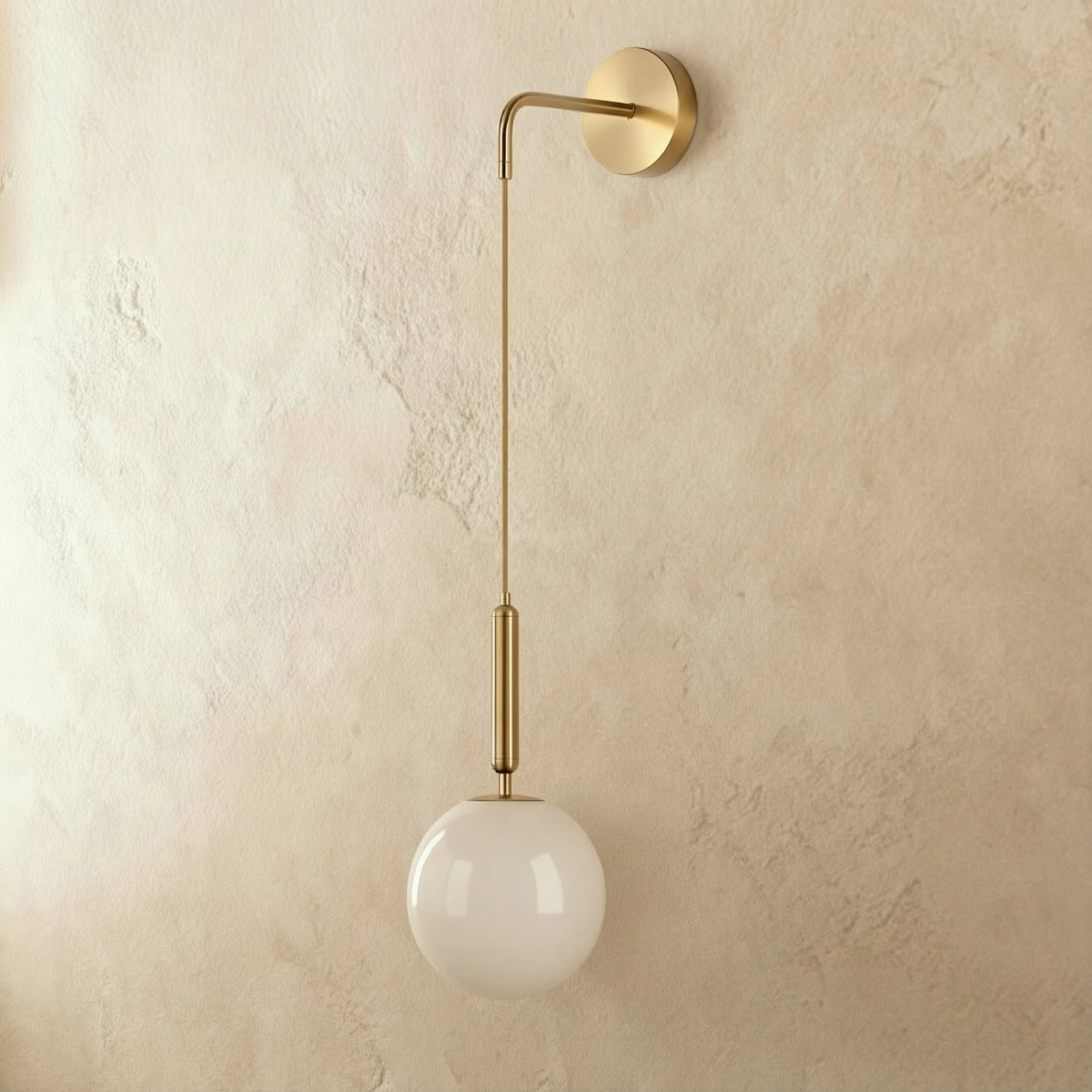 Quessan Hanging Globe Wall Sconce