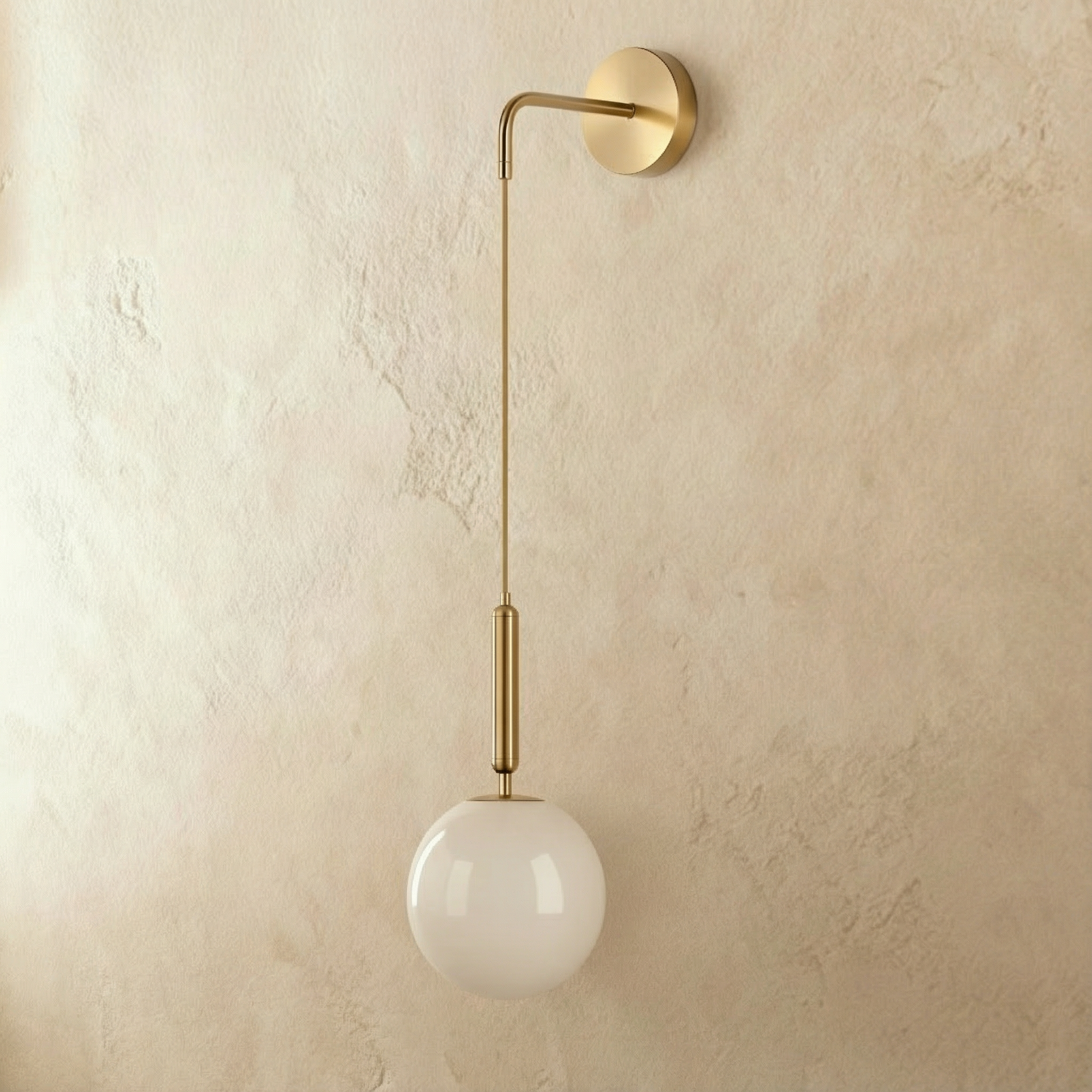 Quessan Hanging Globe Wall Sconce