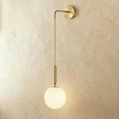 Quessan Hanging Globe Wall Sconce