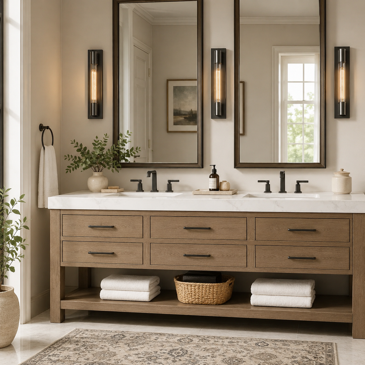 Mullion Wall Sconce