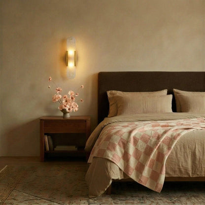 Blysera Alabaster Wall Sconce