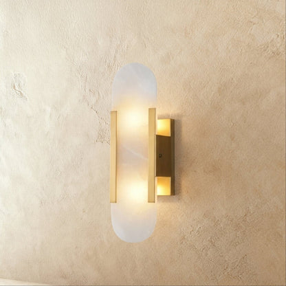 Blysera Alabaster Wall Sconce