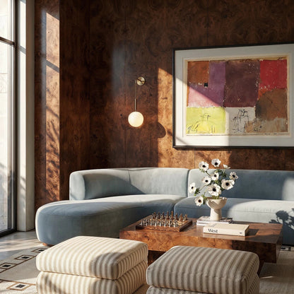 Quessan Hanging Globe Wall Sconce