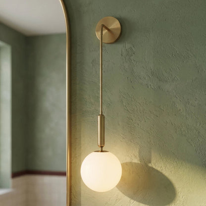 Quessan Hanging Globe Wall Sconce