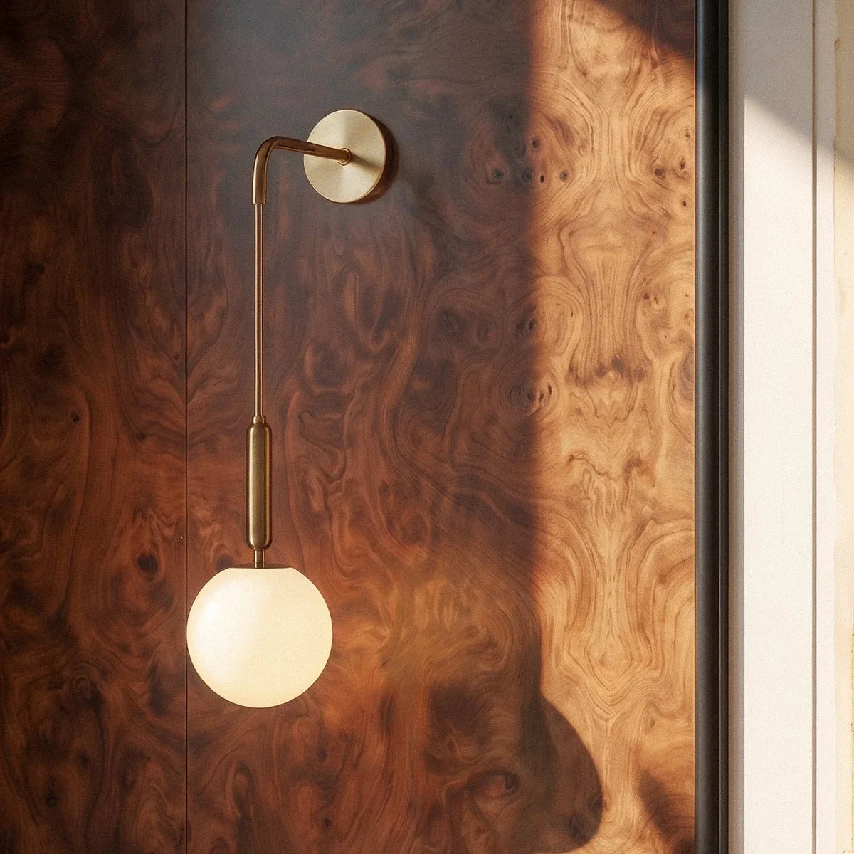 Quessan Hanging Globe Wall Sconce