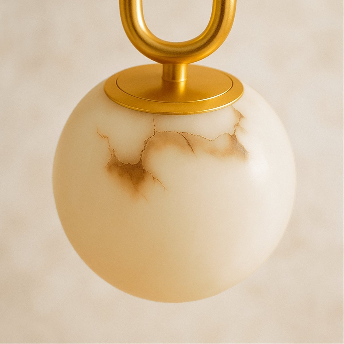Ilyren Alabaster Globe Pendant