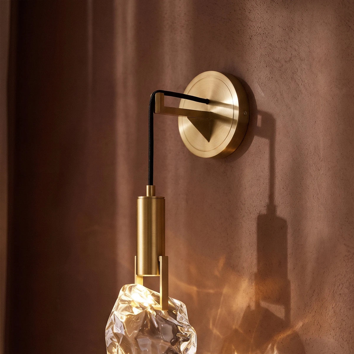 Darsune Crystal Wall Sconce