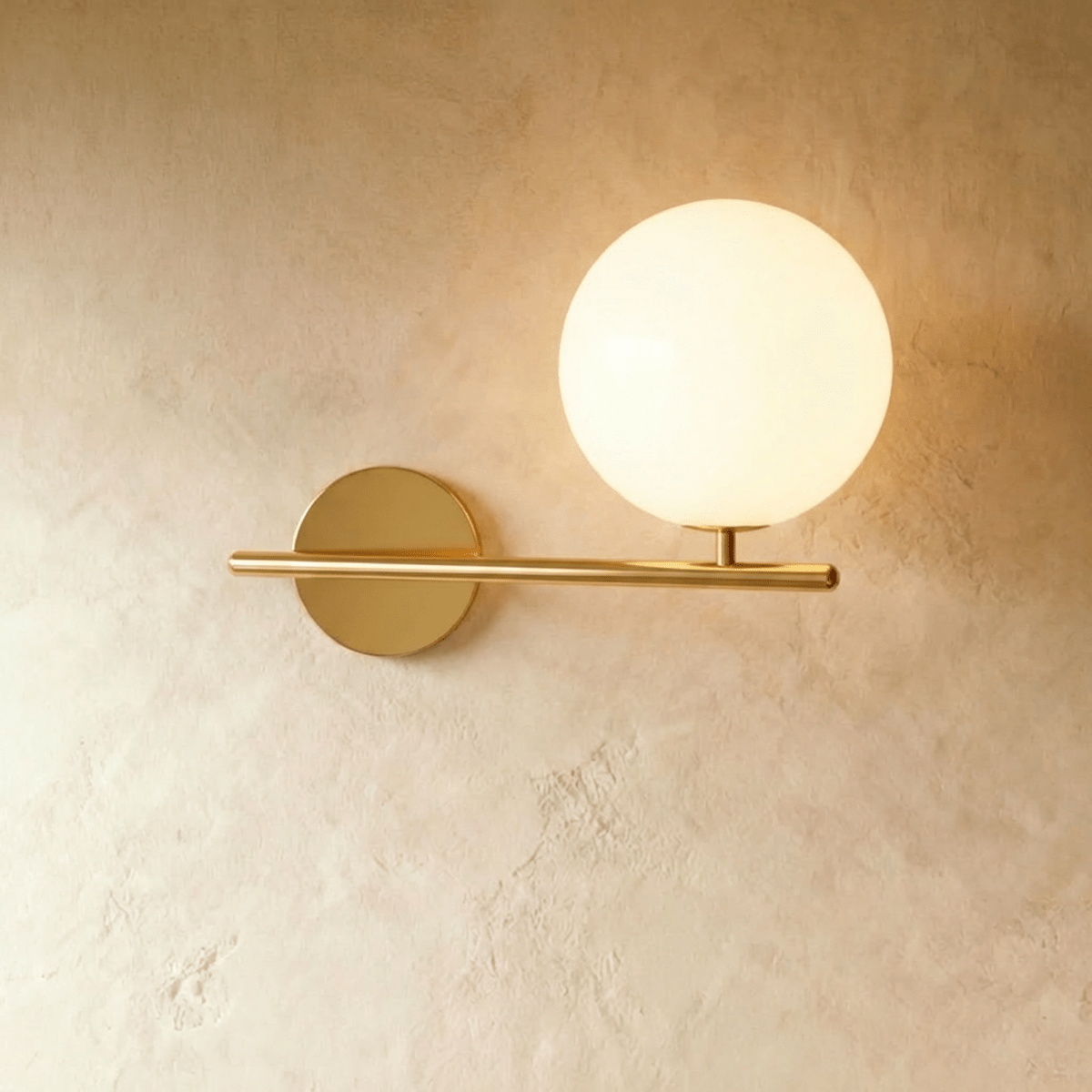 Tervalo Ring Globe Wall Sconce