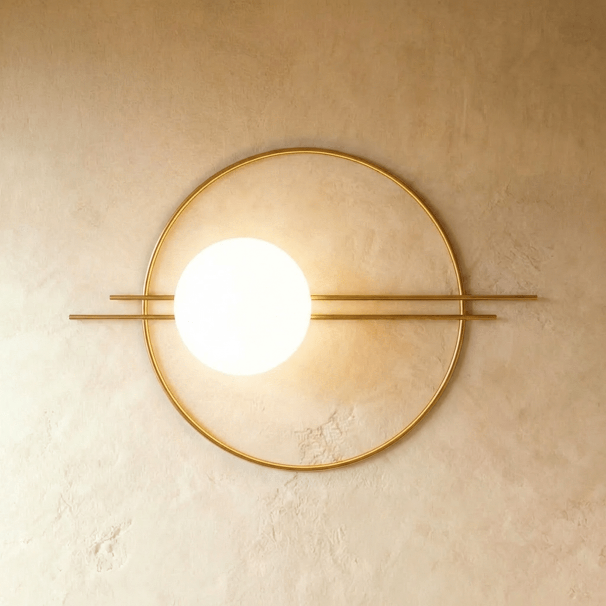 Tervalo Ring Globe Wall Sconce