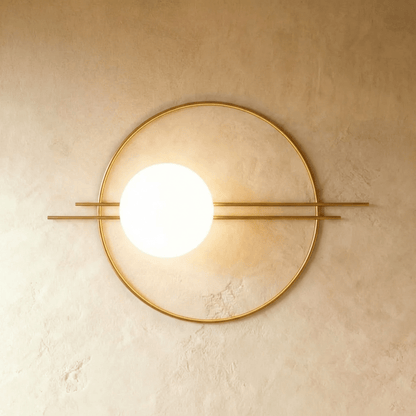 Tervalo Ring Globe Wall Sconce
