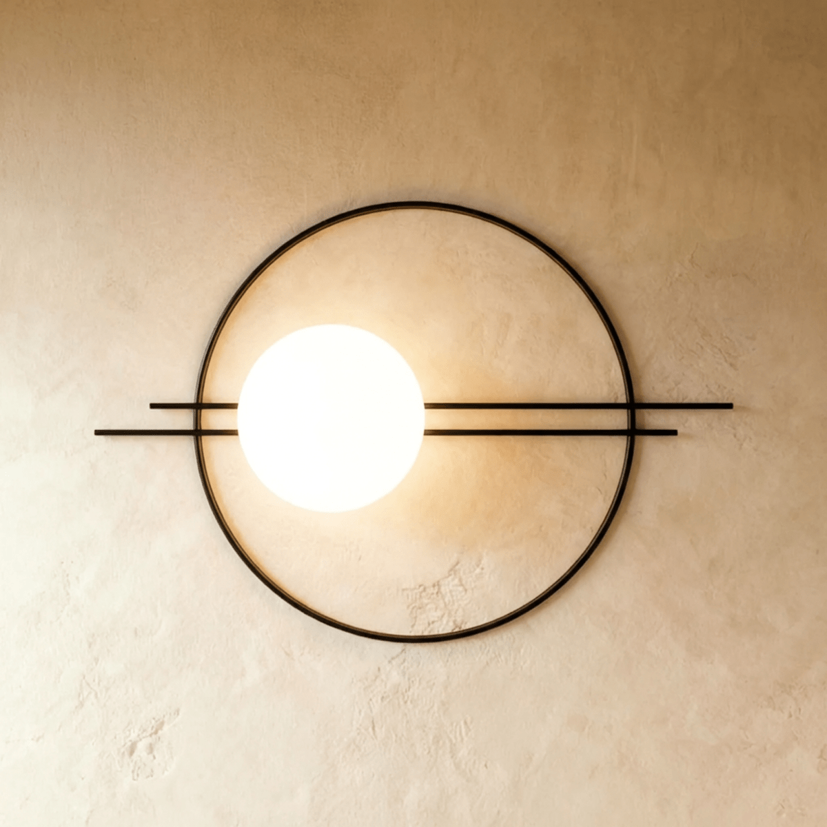 Tervalo Ring Globe Wall Sconce