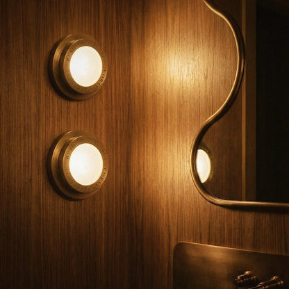 Neswick Brass Flush Mount