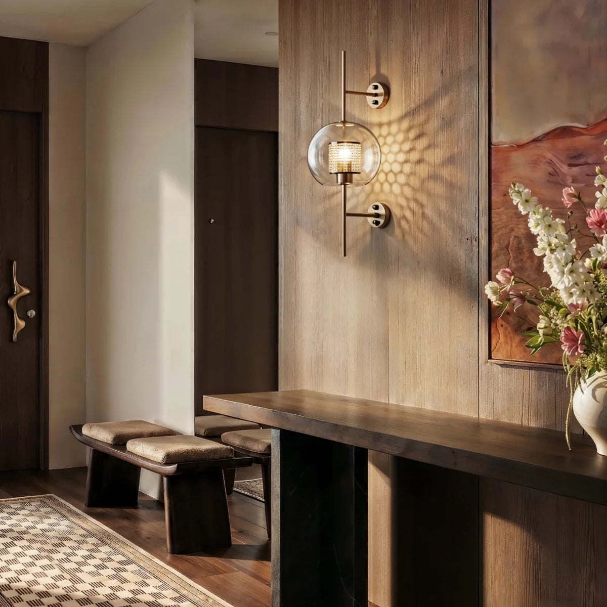 Brisane Globe Wall Sconce