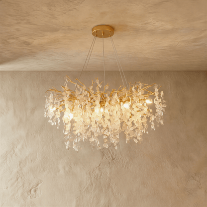Norvel Crystal Oval Chandelier