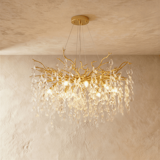 Norvel Crystal Oval Chandelier