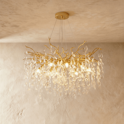 Norvel Crystal Round Chandelier