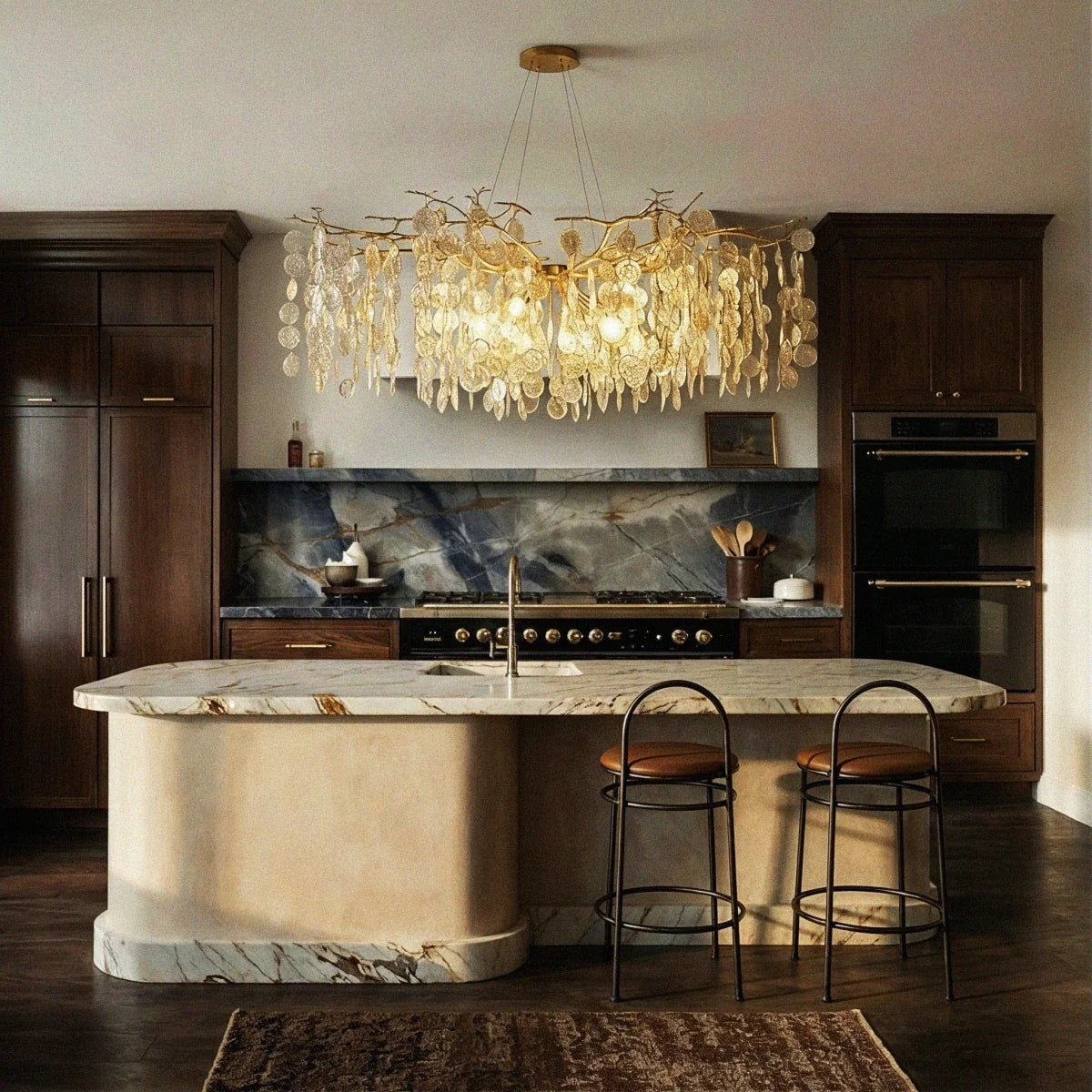 Norvel Crystal Oval Chandelier