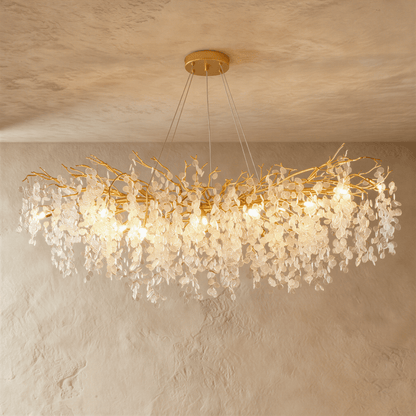 Norvel Crystal Oval Chandelier