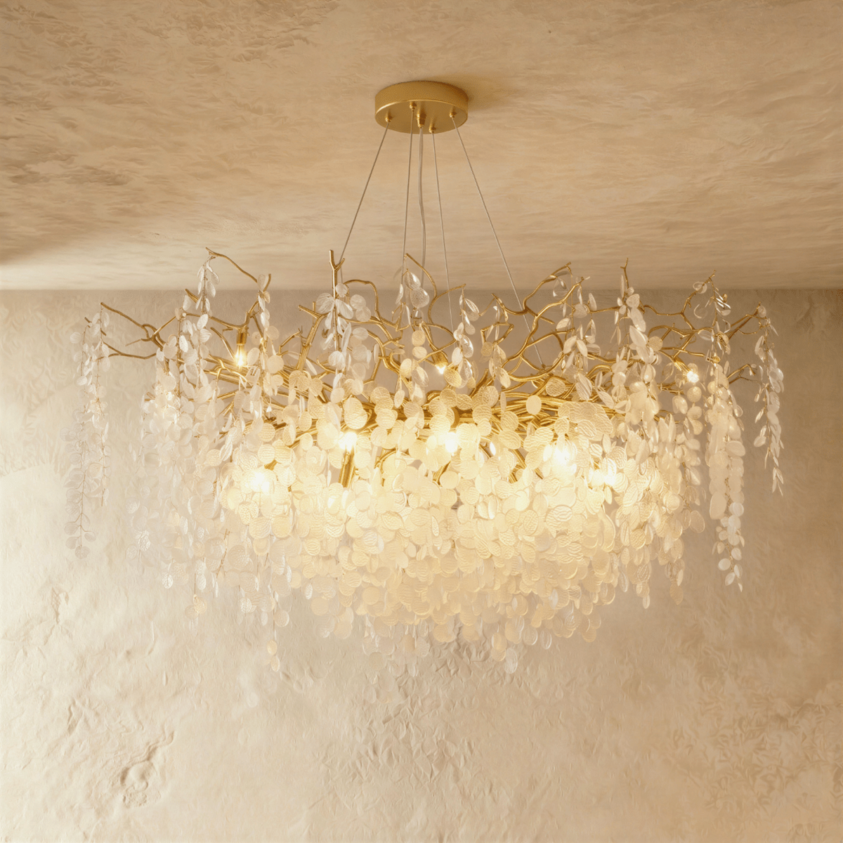 Norvel Crystal Oval Chandelier