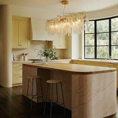 Norvel Crystal Oval Chandelier