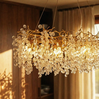 Norvel Crystal Round Chandelier