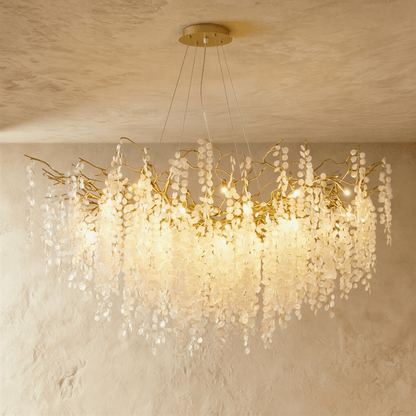 Norvel Crystal Oval Chandelier
