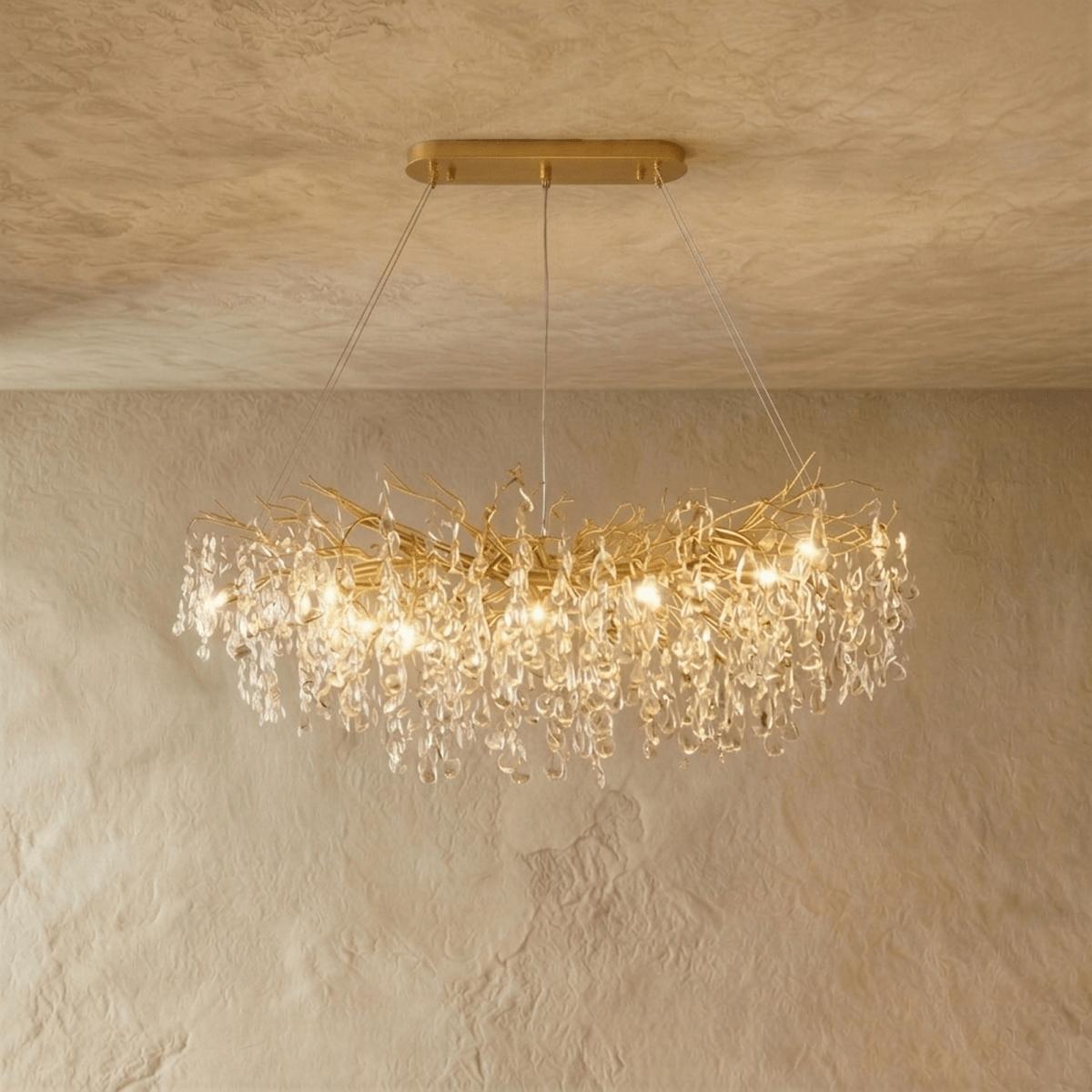 Norvel Crystal Round Chandelier